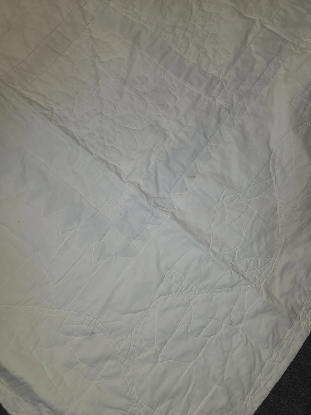 Handmade Blue & White Patchwork Quilt - Floral & Animal Motifs